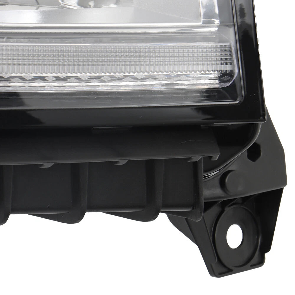 Set of 2 Headlight Replacement for GMC Yukon XL (2015–2017) Chrome Halogen