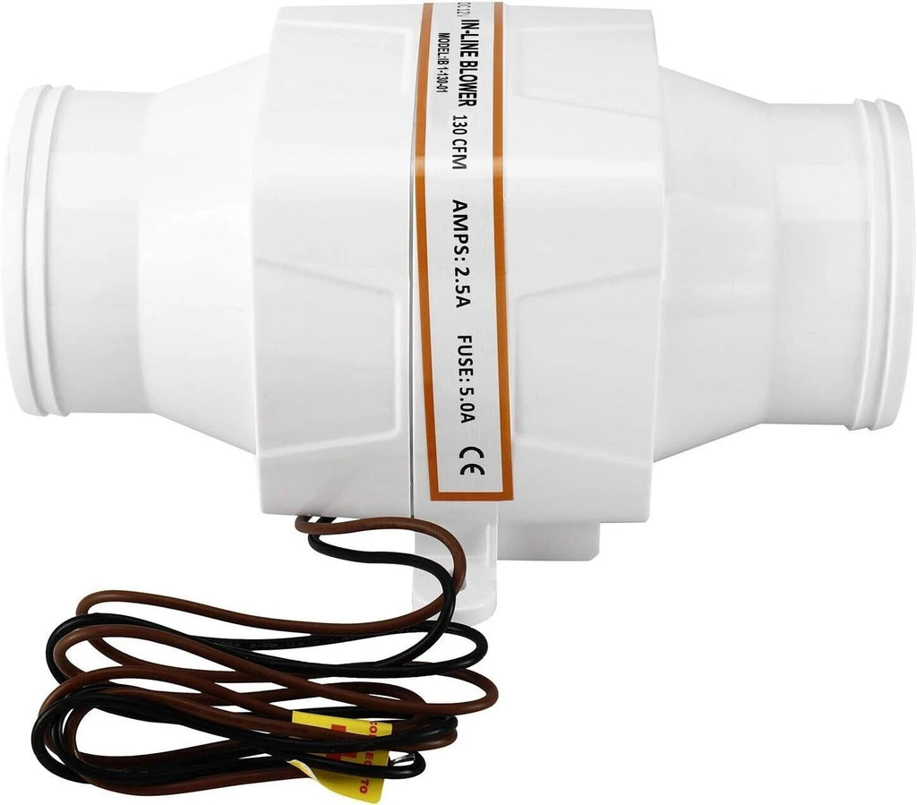 3 Inch Bilge Air Blower 130CFM for Marine Cabin Ventilation