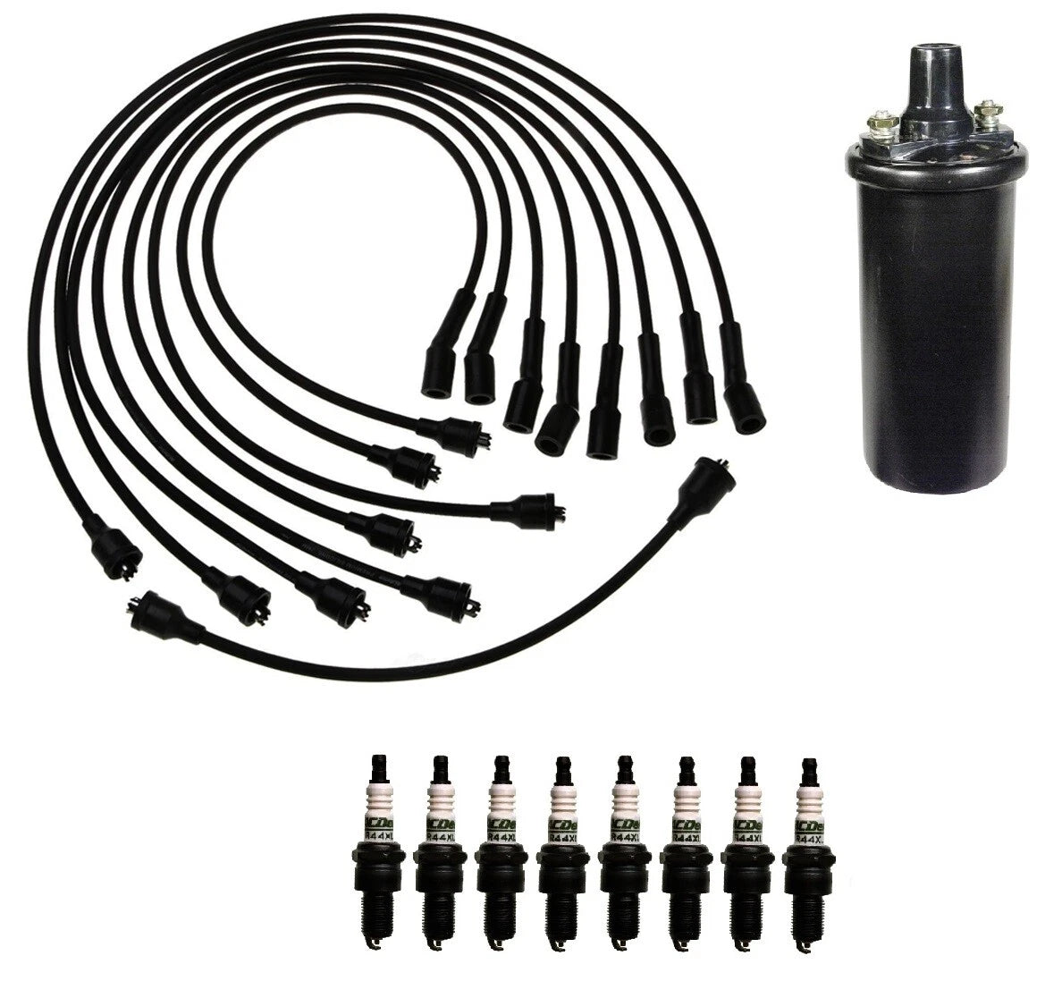 Ignition Wires & Spark Plugs Kit for Chevy El Camino (1967) - ACDelco