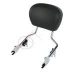 Black Sissy Bar Luggage Rack Docking Clip Kits for Harley Touring Softail