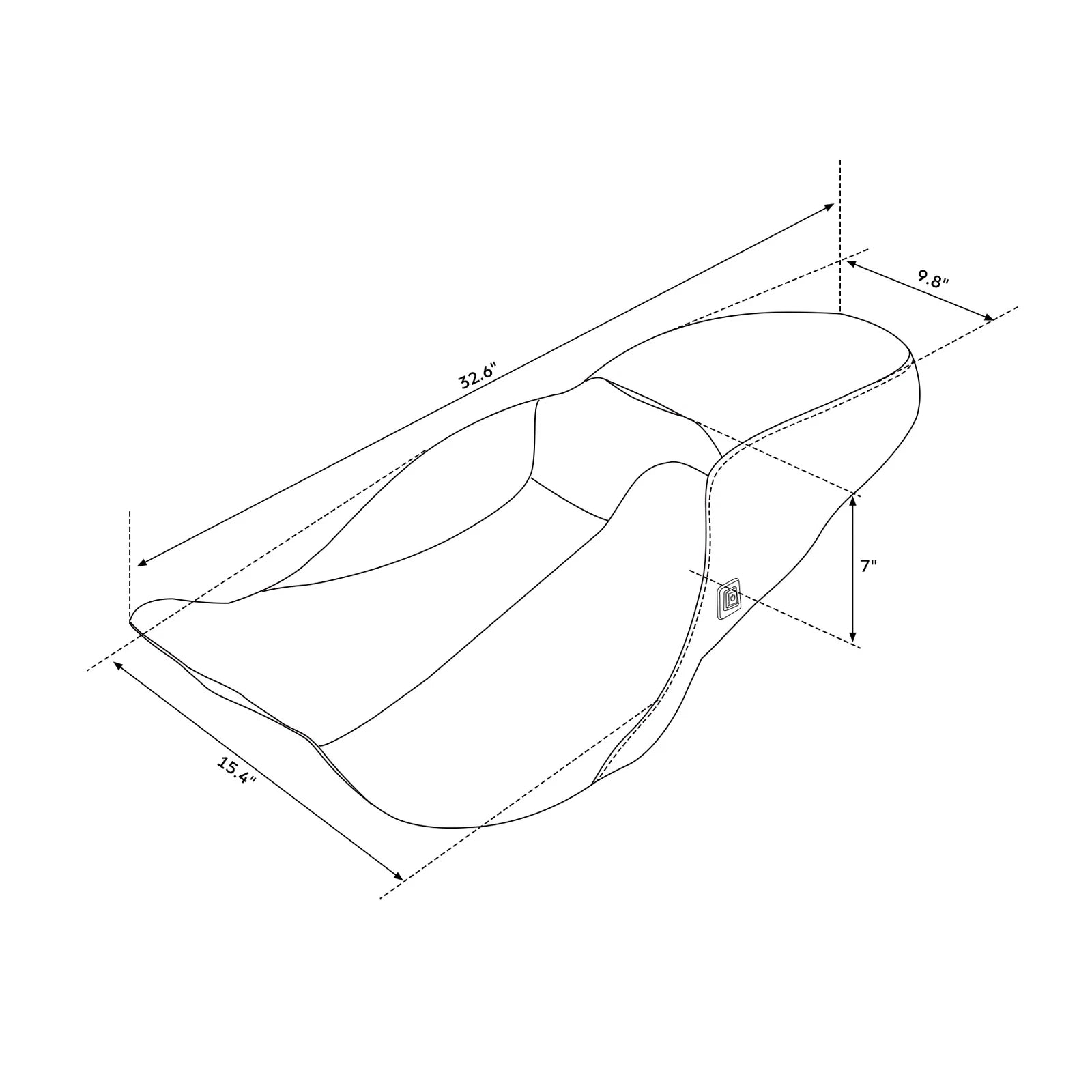 Heated Seats for Harley Electra Glide, Road Glide, Street Glide (2009–2023)
