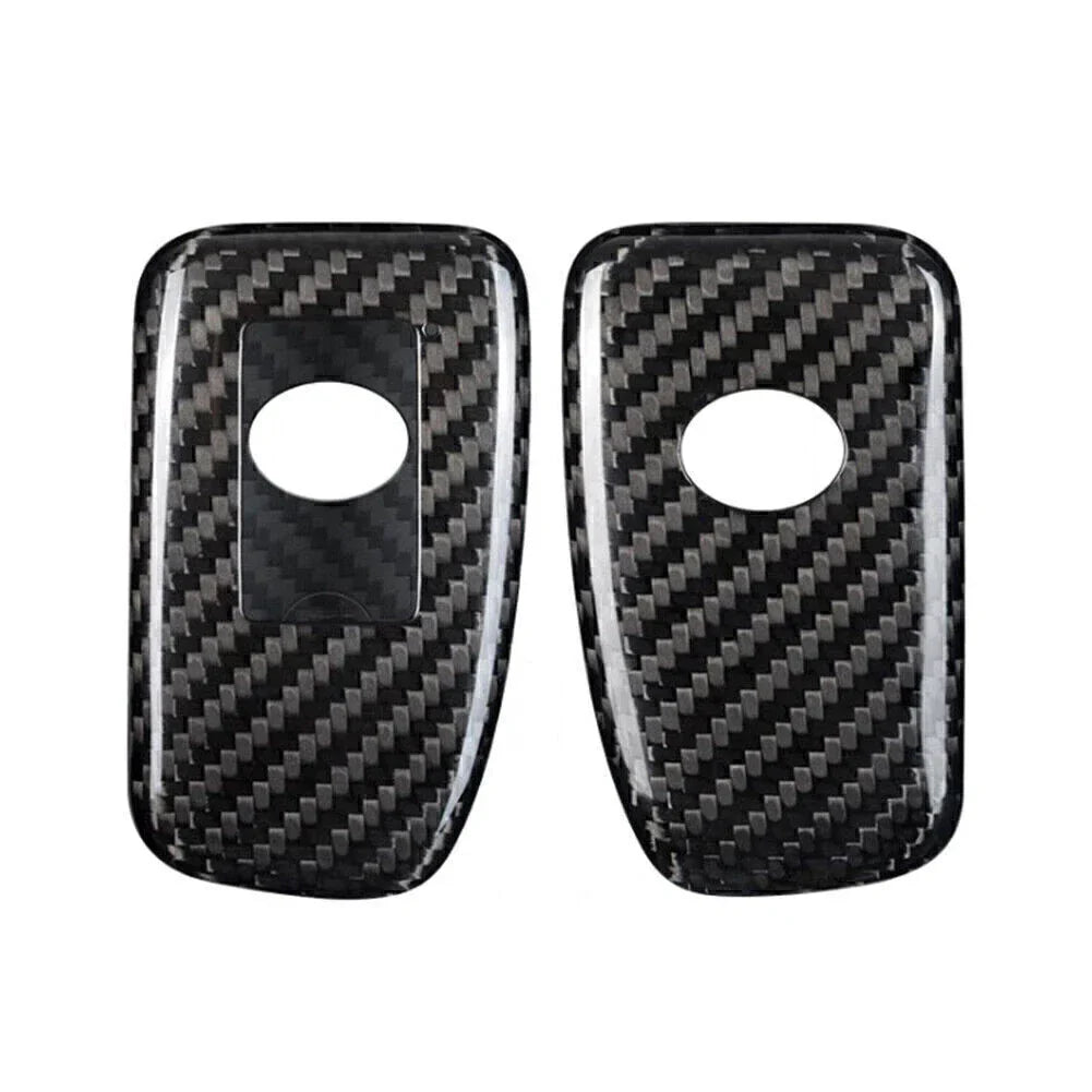 Carbon Fiber Black Smart Key Fob Shell Cover for LEXUS (2014-2017)