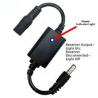 Remote Control Switch for LED Light Strips and Lamps (DC 37V to 12V)