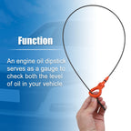 Engine Oil Level Indicator Dipstick for Audi A4 (2002–2005) No. 06C115611K Orange