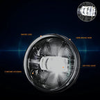 Full LED Projector Fog Lights for GMC Sierra 1500-3500 HD (2007–2014)