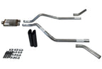 Dual Exhaust Kit for Chevy Blazer (1995–1999) - 2.5" Black Tips