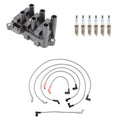 Denso Ignition Coil Wires & Bosch Platinum Spark Plugs Set for Ford F-150 (1997–2003)