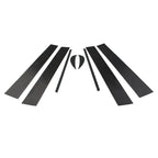 8 Pcs Door Window B Pillar Post Cover Trim for Toyota Camry (2018-2021)