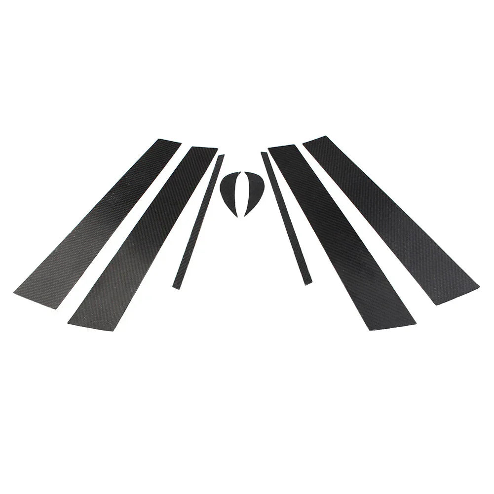 8 Pcs Door Window B Pillar Post Cover Trim for Toyota Camry (2018-2021)
