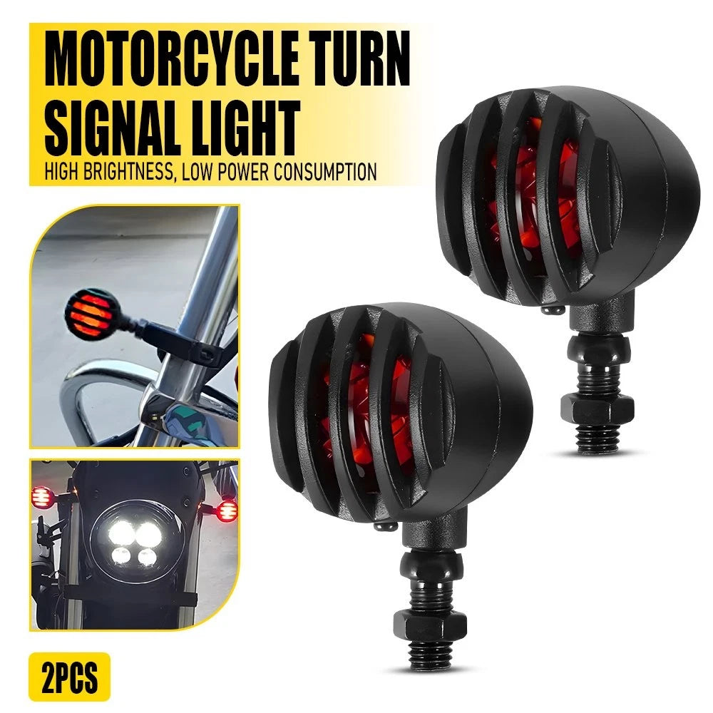 Halogen Turn Signal Blinker Indicator Light for Kawasaki Suzuki (V)
