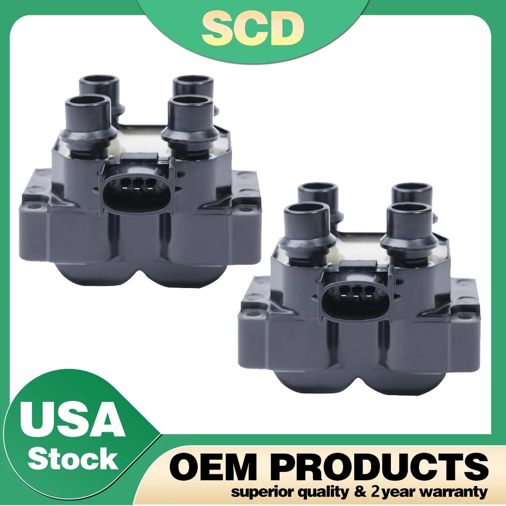 2X Ignition Coils for Ford Mustang (1996–1998) & F-150 (1997–1999) OEM FD487