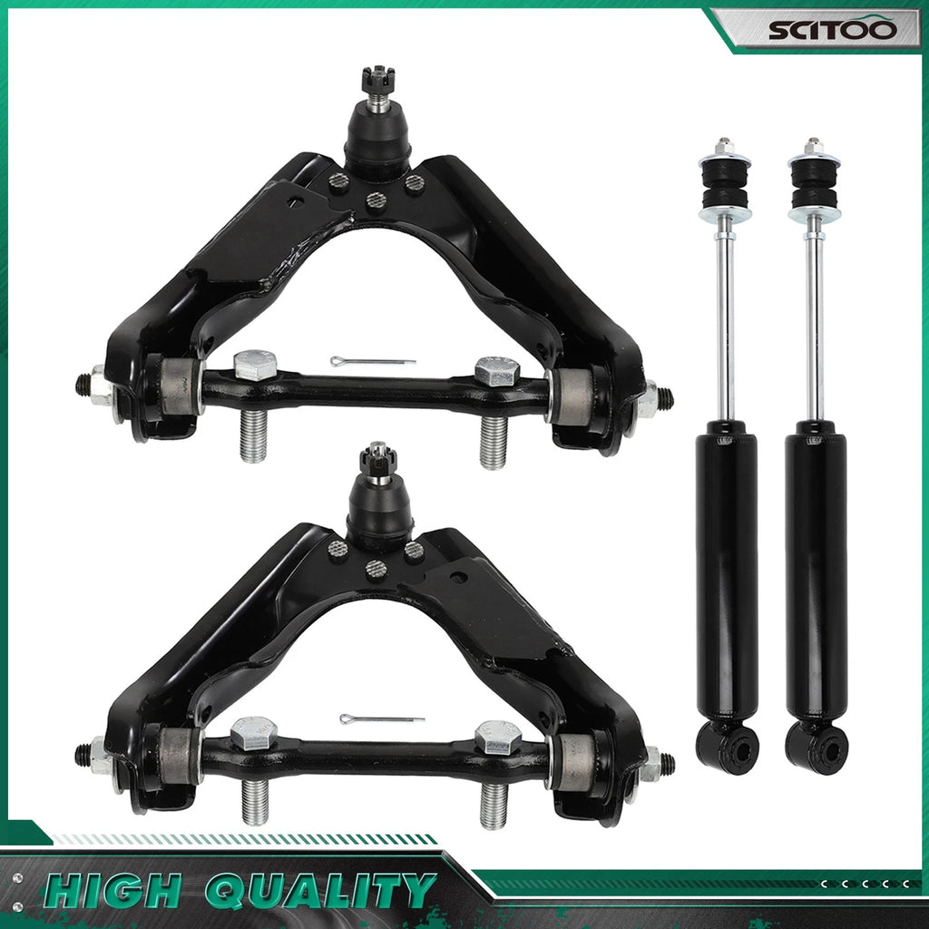 Front Upper Control Arm Ball Joint Shocks Kit for Dodge Dakota Durango (1997–2004)
