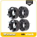Set of 4 Wheel Spacers 2" for Ford Mustang Jeep Wrangler (5x4.5, 5x114.3)