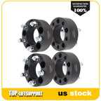 Set of 4 Wheel Spacers 2" for Ford Mustang Jeep Wrangler (5x4.5, 5x114.3)
