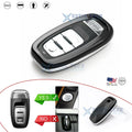 Remote Smart Key Fob Case Glossy Black Shell Protector for Audi A3 A4 A5 A6 A8 (1997–2024)