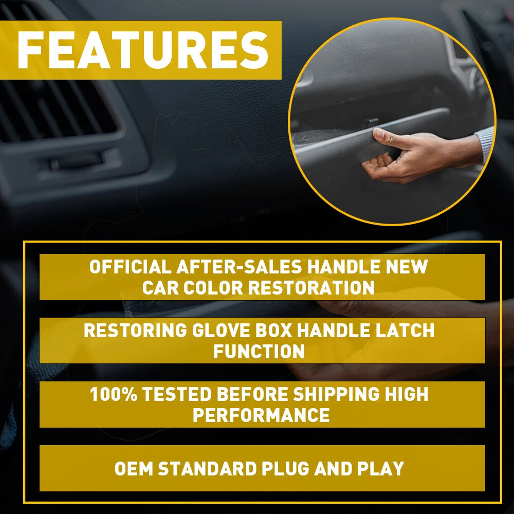 Glove Box Latch Handle for Dodge Dakota Durango (1997–2000) EPY Agate Gray
