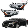 Pair Halogen Projector Headlights for Nissan Altima (2019–2021)