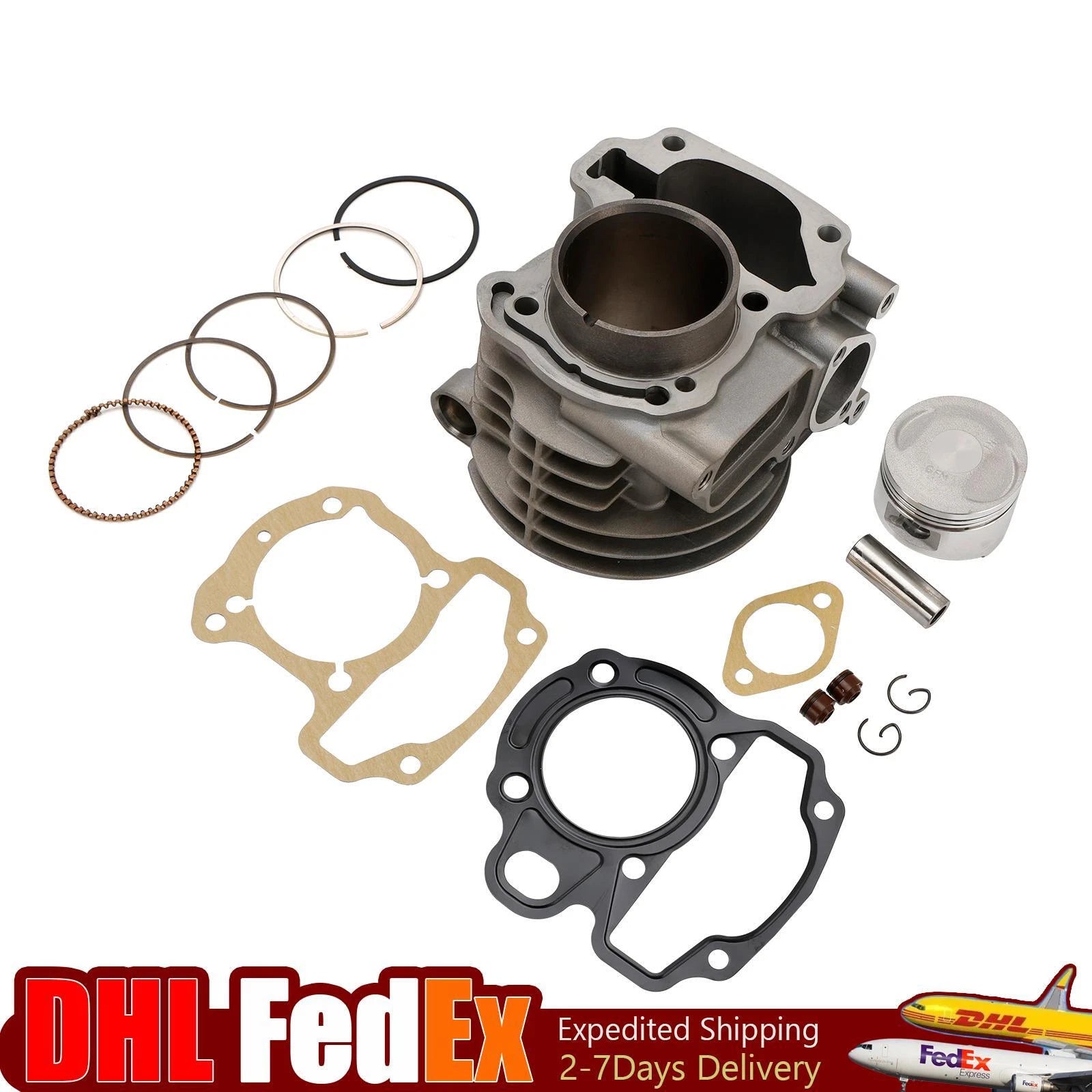 Cylinder Barrel Piston Kit for Honda NHX110 Lead 110 EX (2008–2015) U3