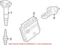 Genuine OEM Iridium Spark Plug for Lexus CT200h (2011–2017) 9091901275