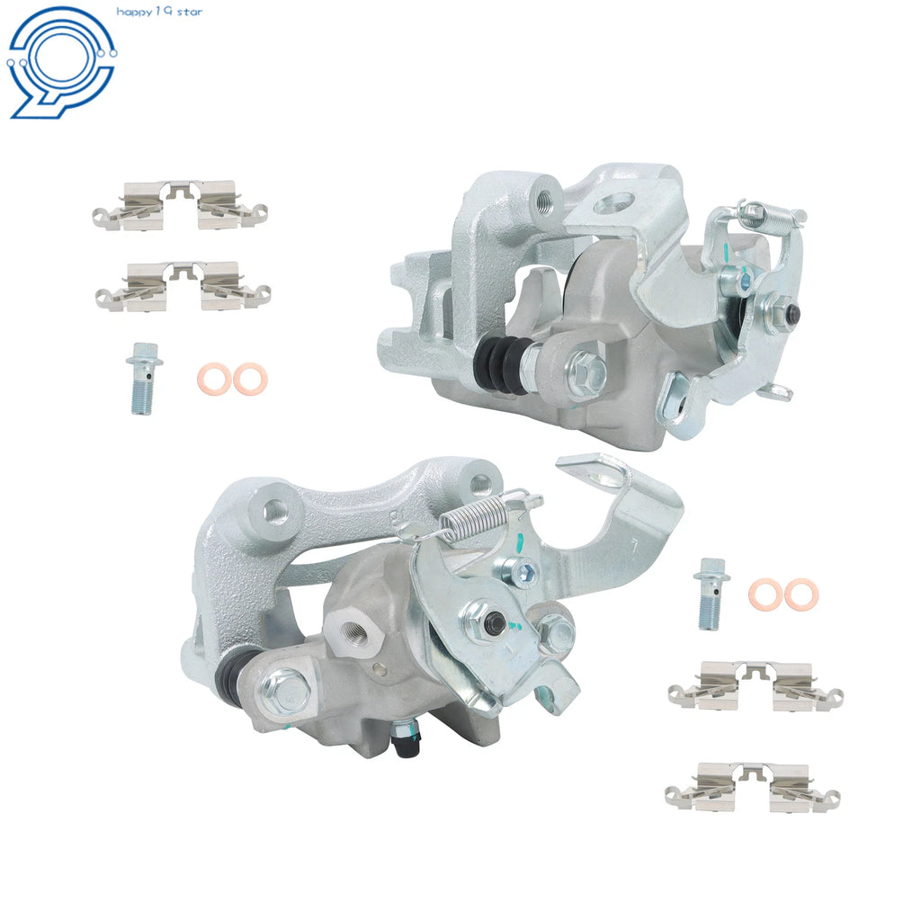 Set of 2 Rear Disc Brake Calipers w/ Bracket for Scion xB (2008–2015)