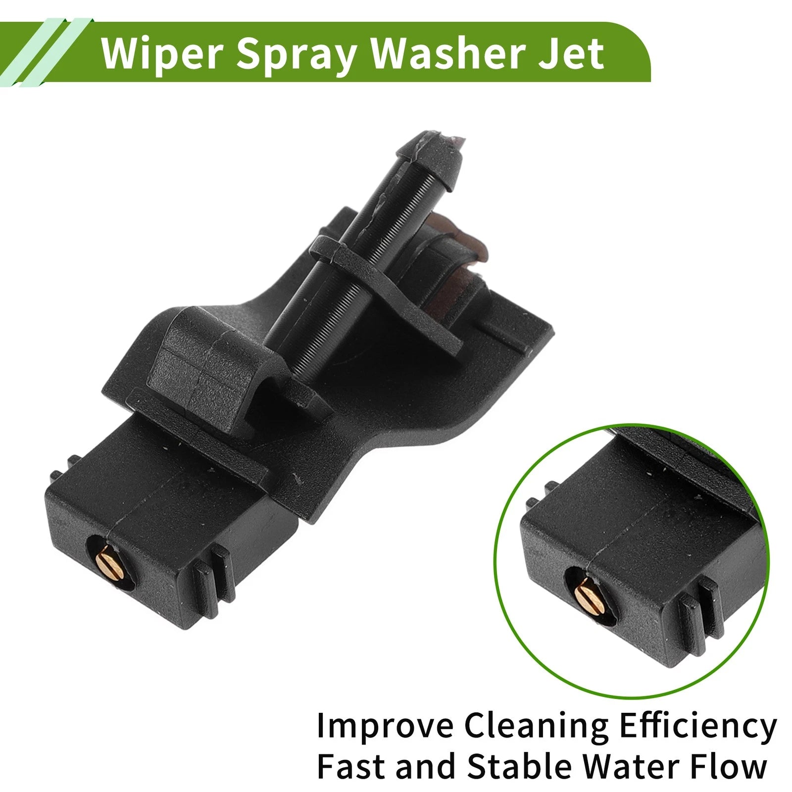 Windshield Washer Nozzle w/ Hose Connector for Scion xD (2008–2014) No. 8538112300