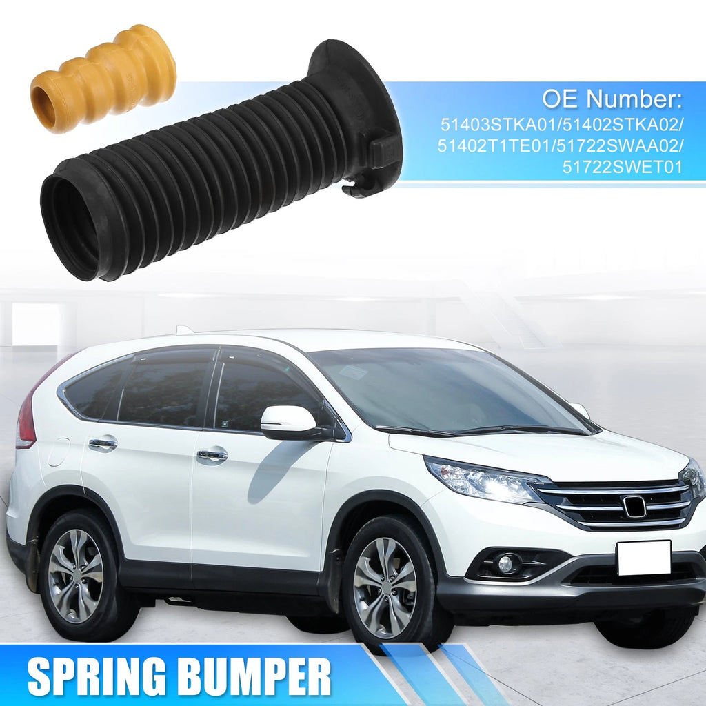 Set of 2 Front Bumper Step Bumpers for Honda CR-V (2007–2014) No.51403STKA01