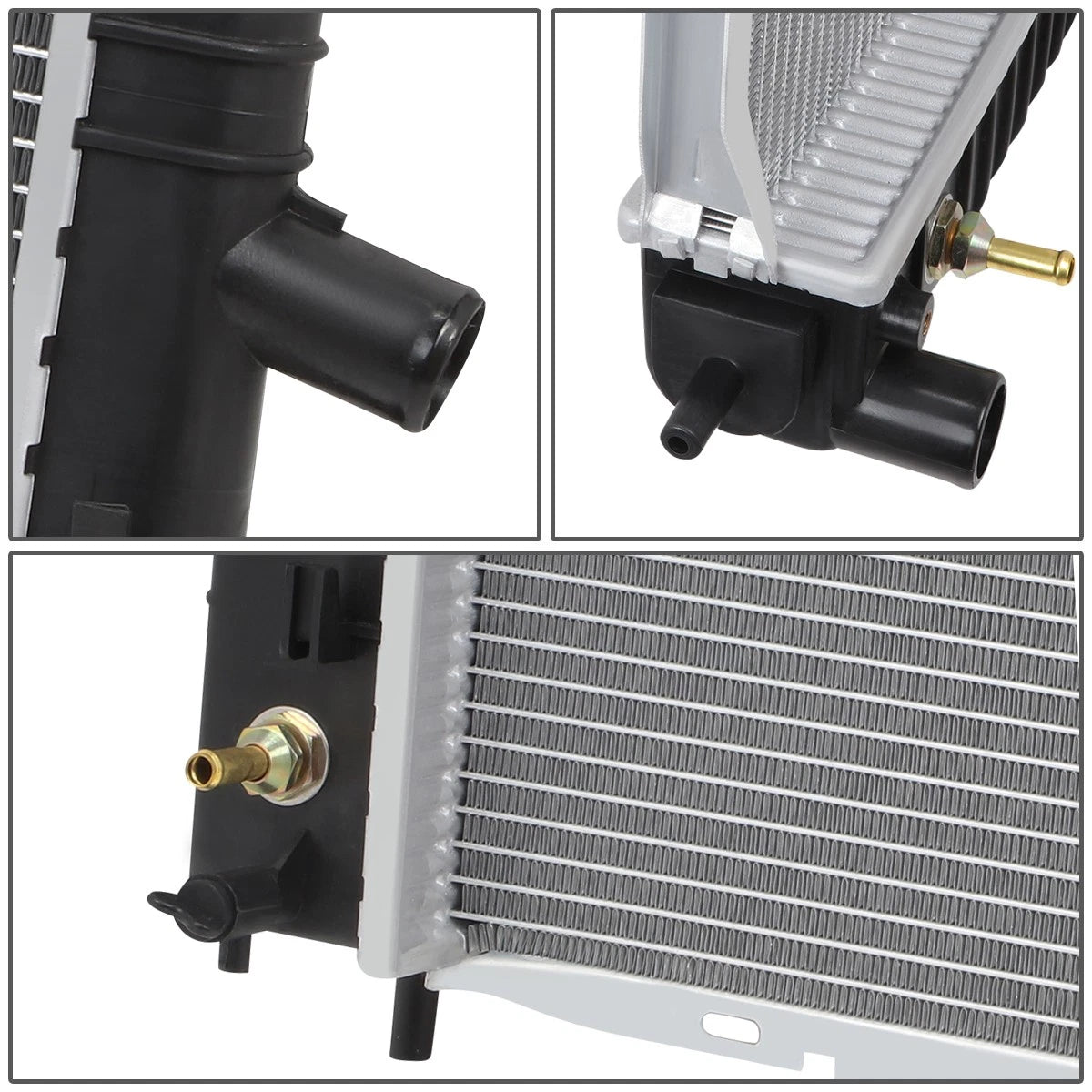 Aluminum Core Radiator for Ford Tempo Ghia 2.3L 3.0L (1992–1994) DPI 1322