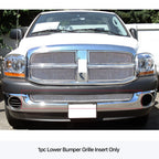 Lower Stainless Chrome Mesh Grille for Dodge Ram 1500/2500/3500 (2002-2008)