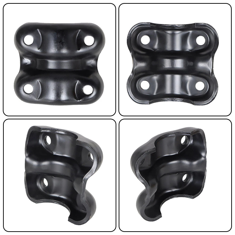 Set of 2 Rear Axle U Bolt Plates for Cadillac Silverado Sierra 1500 (1988–2000)