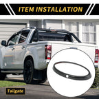 Carbon Fiber Tailgate Emblem Badge Cover for Ford Ranger (2023–2024)