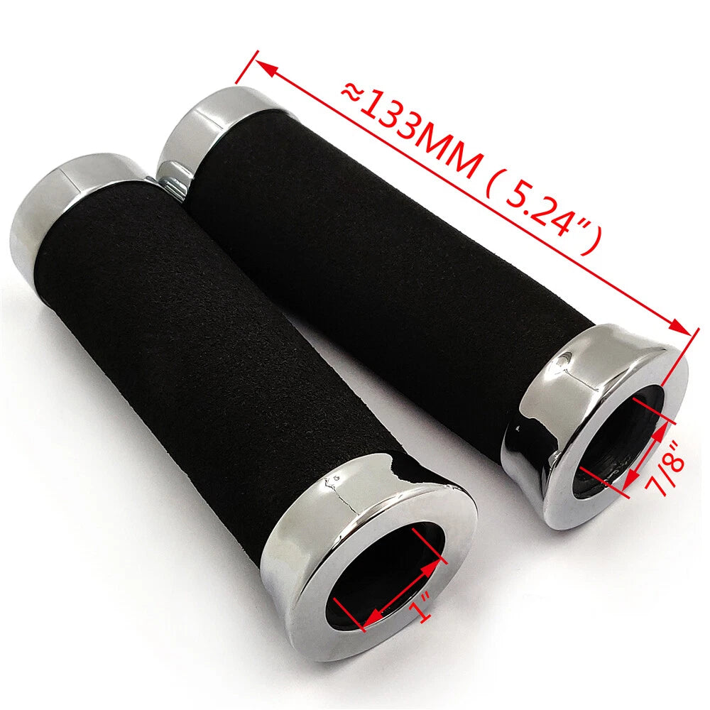 Motorcycle Hand Grip 25mm for Honda Shadow VT/XVS 400/600/750/1100/1300