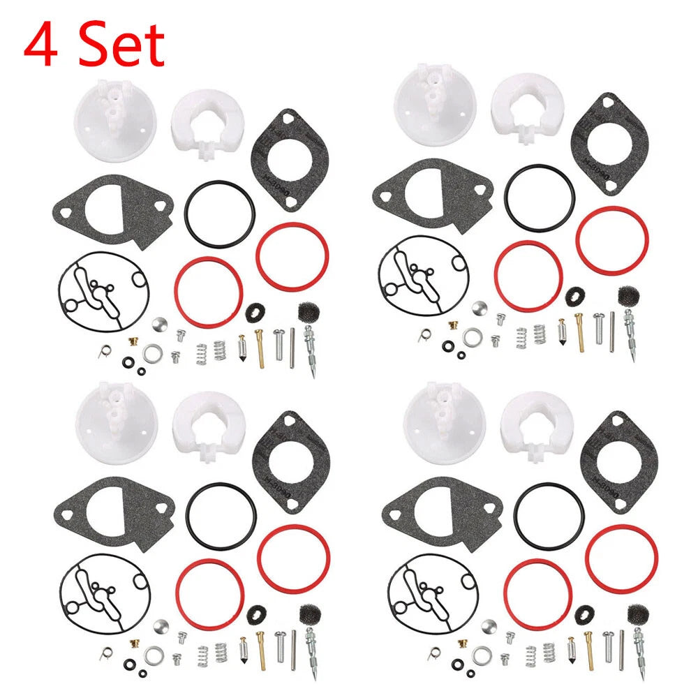 4X Carburetor Overhaul Repair Kit for Nikki B&S (796184, 698787, 699900)