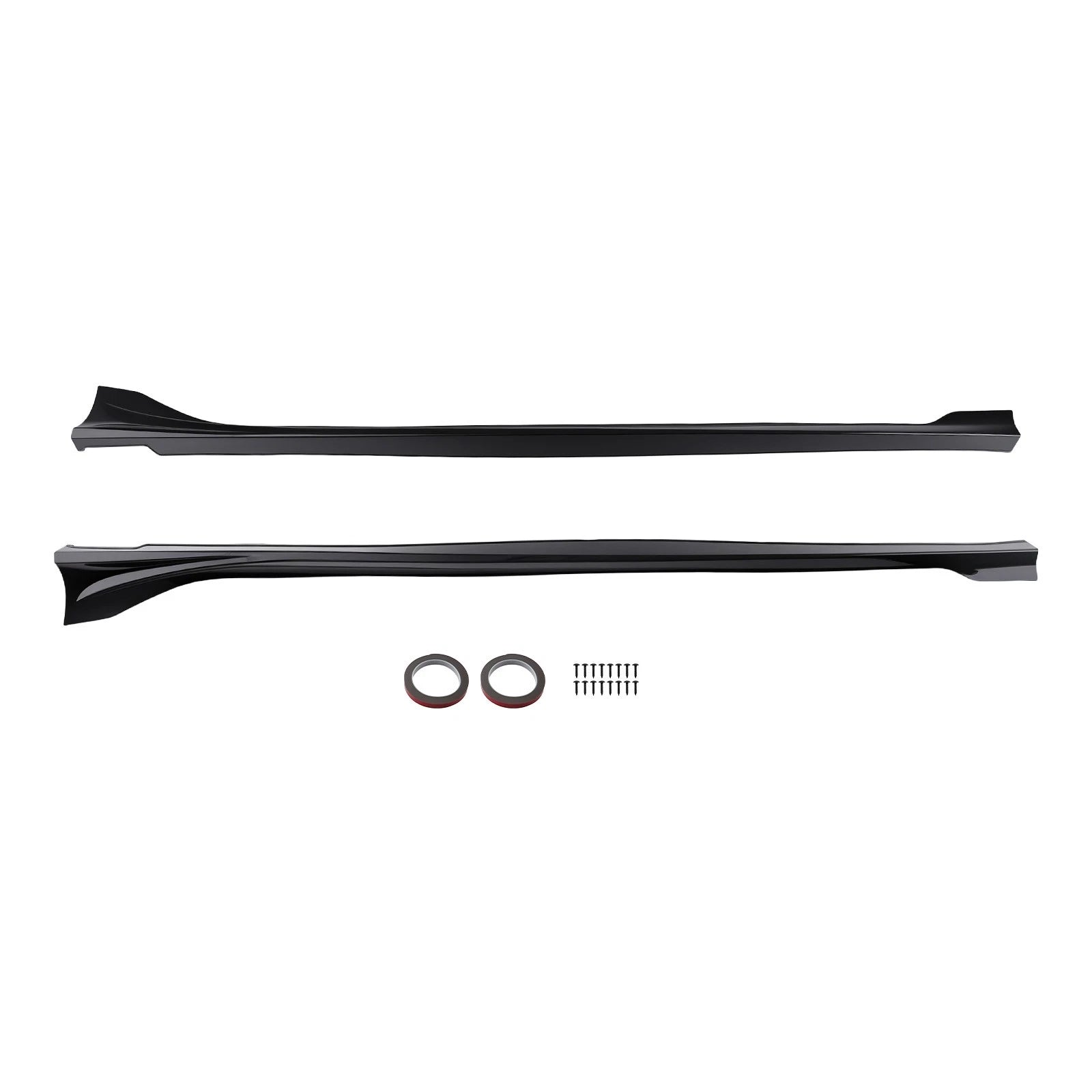 Side Skirt Extension Lip for Honda Civic Sedan & Hatchback (2022–2025) Gloss Black