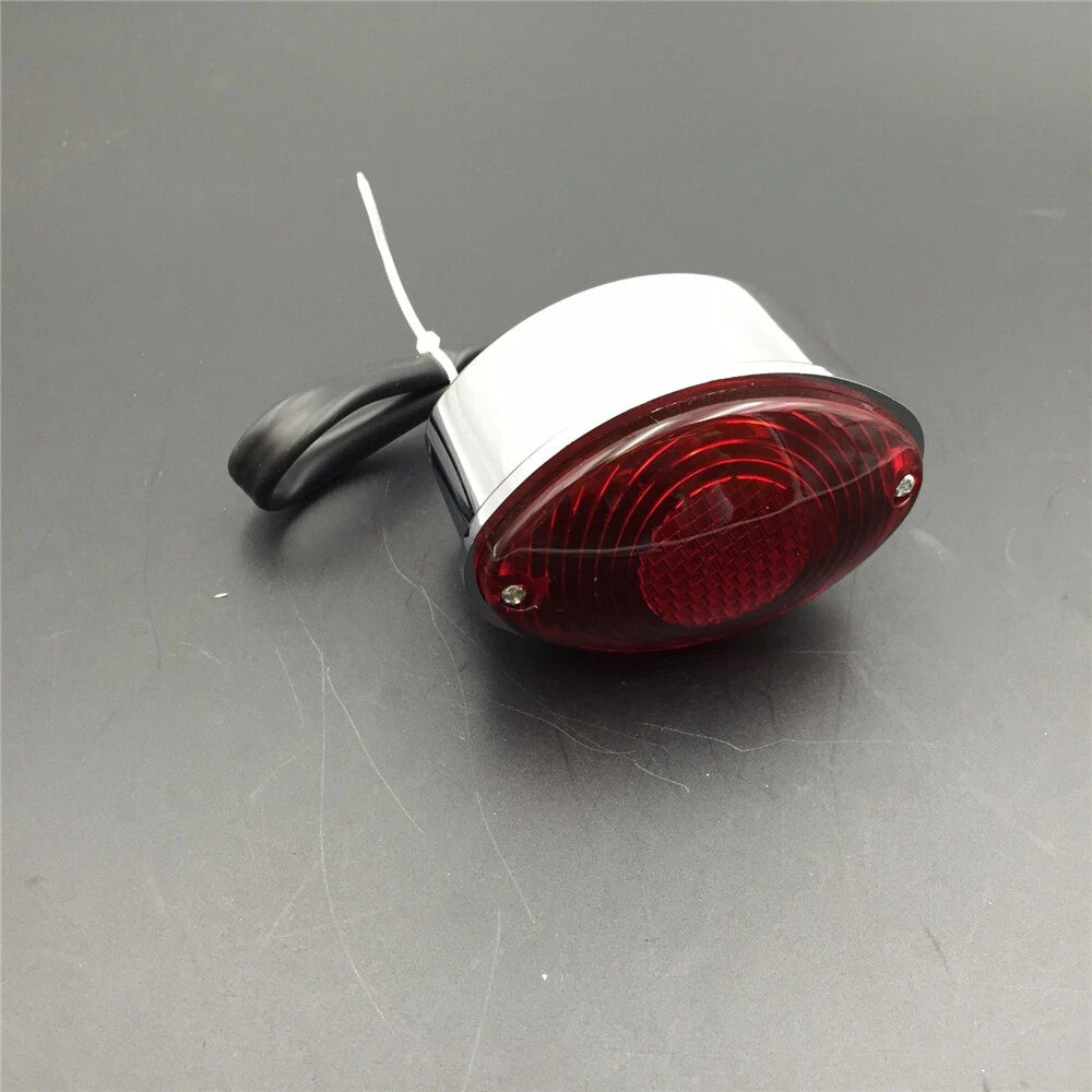 License Bracket Tail Light for Harley Touring Bobber Chopper (CD Oval)