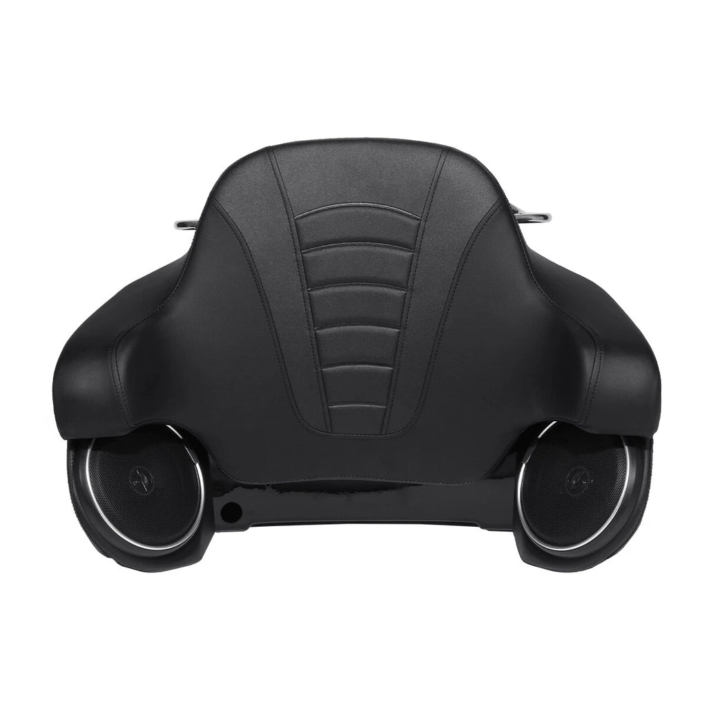 King Trunk Backrest Luggage Rack Speakers for Harley Touring FLHT (2014–2026)