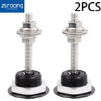 2X Push Button Quick Release Hood Pins for Car Bumper Latch