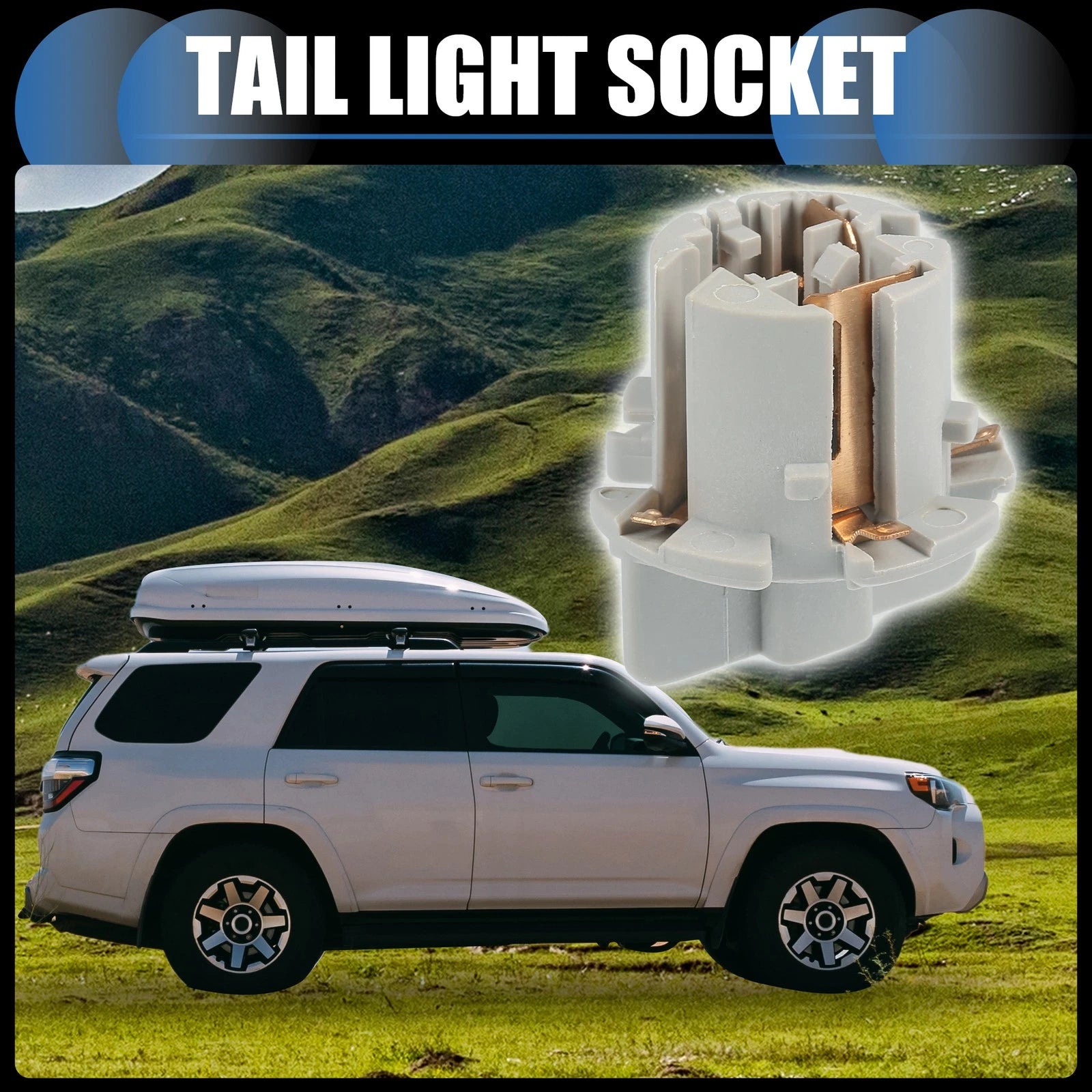 Tail Light Socket Connector No. 9007560057 for Toyota 4Runner 