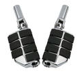 Chrome Rear Passenger Foot Pegs for Harley Softail Slim (2012-2017)