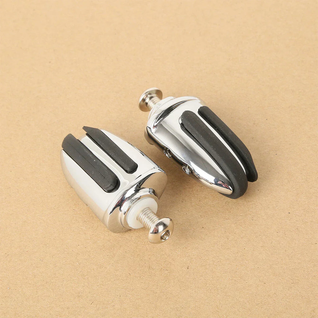Pilot Shifter Pegs for Harley Electra Street Road King Tri Glide Chrome