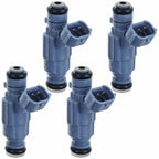 Set of 4 Fuel Injectors for Hyundai Sonata (1999–2005) Santa Fe Kia Optima