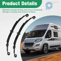 2X 1750lb Capacity 4 Leaf Double Eye Spring for Make Model 