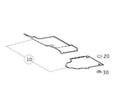 Set of 4 Genuine OEM All Weather Floor Mats for Mercedes-Benz