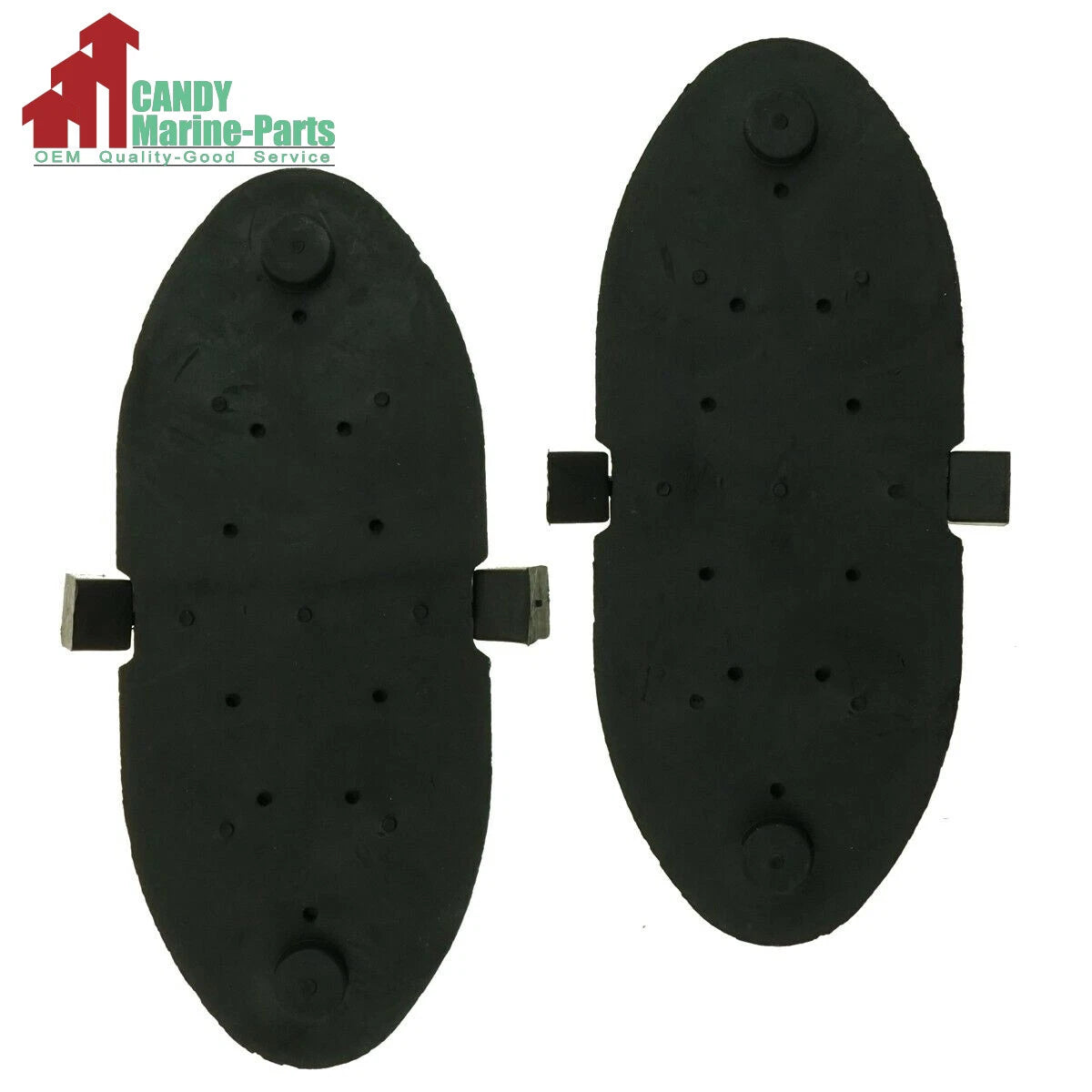 Pair Exhaust Flappers for Mercruiser 4.3 5.0 5.7 7.4 305 350 454 502