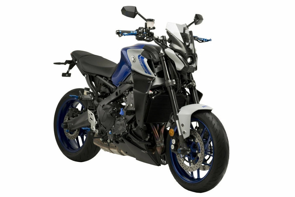 PUIG Downforce Side Spoilers Black for Yamaha MT-09 (2018–2023)