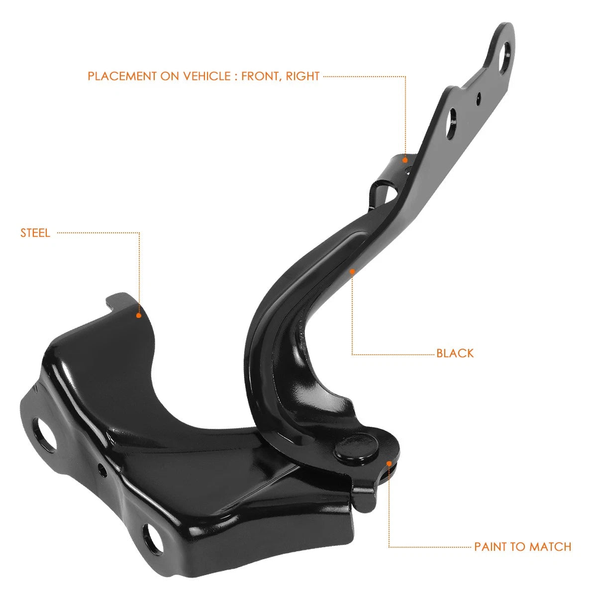 RH Engine Hood Hinge for Lexus RX330/RX350/RX400H (2004–2009)