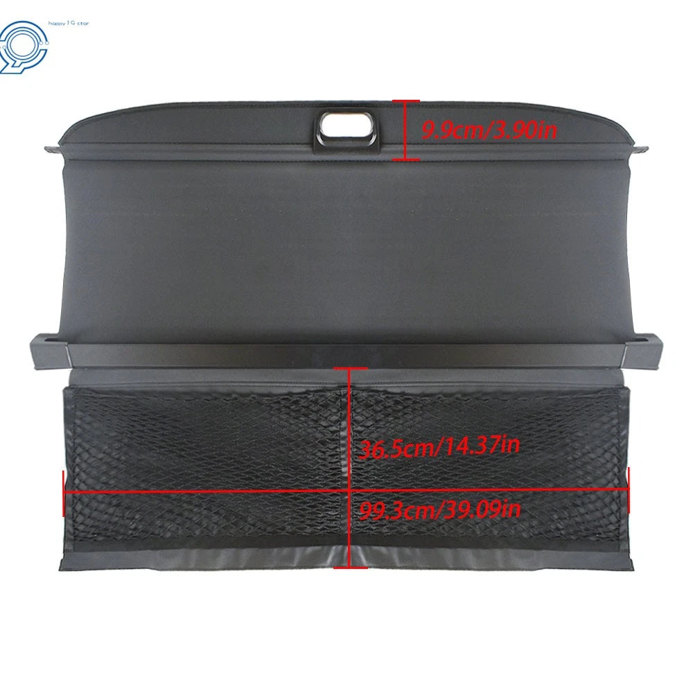Anti-Theft Cargo Cover Shield for Smart ForTwo (2007-2014)