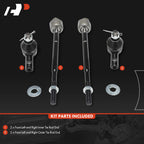 Set of 4 Tie Rod Ends for Honda Passport (1994–2002)