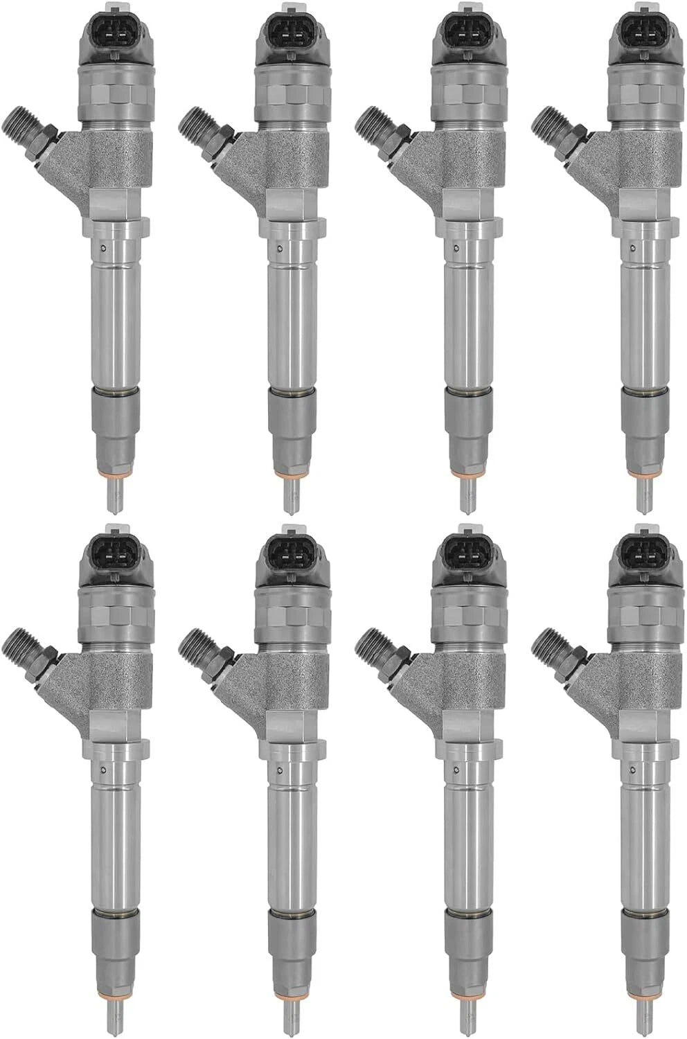 8X Fuel Injector 0986435504 for Chevy GMC Savana Sierra (2001–2016)