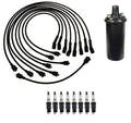Ignition Wires & Spark Plugs Kit for GMC Sprint, Chevy Caprice V8 (1 Coil, 8 Plugs)