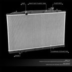 Cooling Radiator for Honda Odyssey 2018–2024 (3.5L, Aluminum Core, 13672)